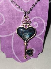 Load image into Gallery viewer, Heart Key Pendants