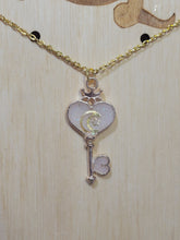 Load image into Gallery viewer, Heart Key Pendants