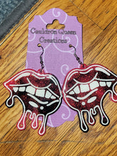 Load image into Gallery viewer, Lucious Vamp Lips Earrings - Assorted

