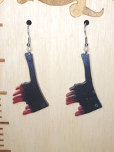 Load image into Gallery viewer, Bloody Hatchet Earrings - Assorted
