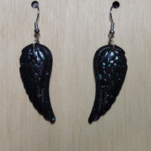 Load image into Gallery viewer, Feathered Wing Earrings Medium
