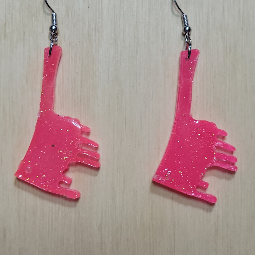 Bloody Hatchet Earrings - Assorted