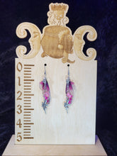 Load image into Gallery viewer, Purple and Pink Fairy Wing Earrings #1
