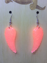 Load image into Gallery viewer, Feathered Wing Earrings Medium
