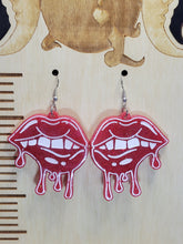 Load image into Gallery viewer, Lucious Vamp Lips Earrings - Assorted
