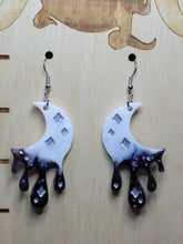 Load image into Gallery viewer, Melting Moon Earrings - Assorted
