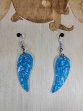 Load image into Gallery viewer, Feathered Wing Earrings Medium
