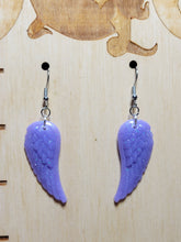 Load image into Gallery viewer, Feathered Wing Earrings Medium
