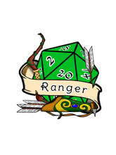 Load image into Gallery viewer, D20 Ranger - Sticker/Magnet
