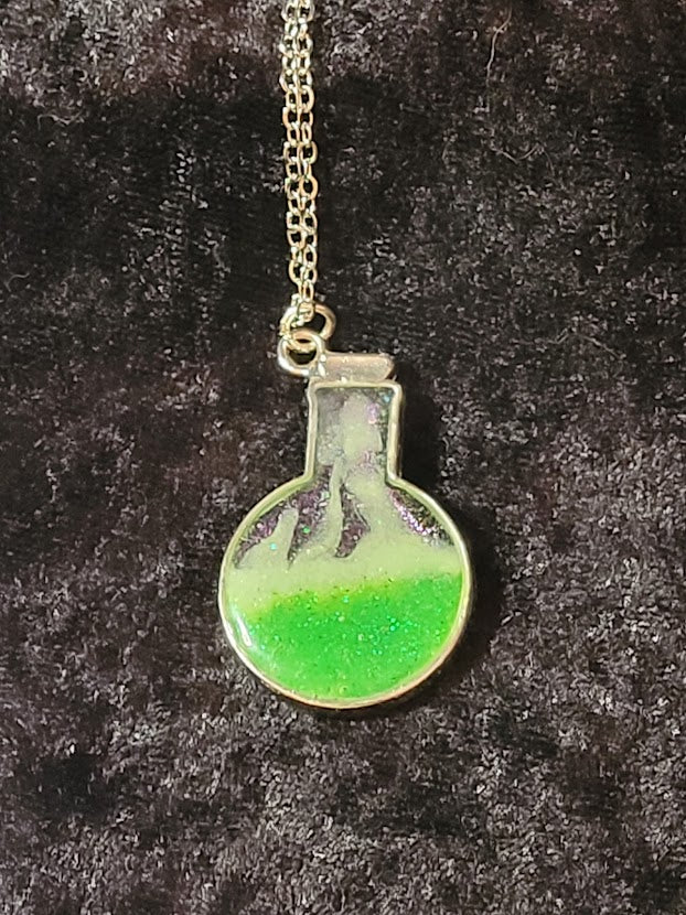 Smokey Potion Pendant